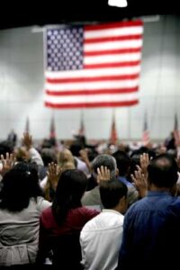 Naturalization oath ceremony